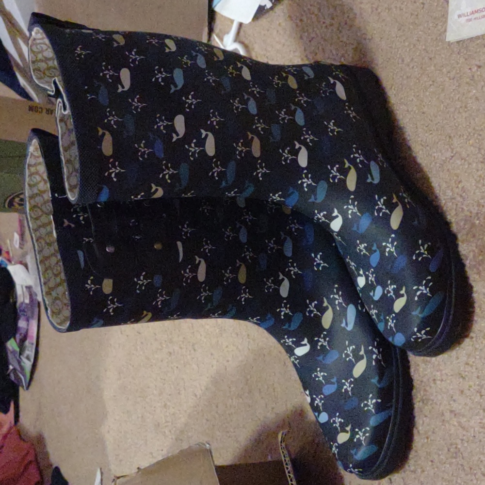 Whale Rainboots